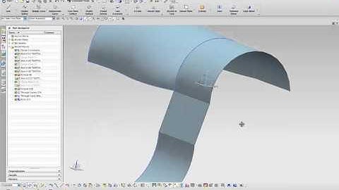 Nx 8.5 Tutorial 007 Surfacing