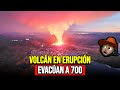 URGENTE: EVACUACIÓN POR ERUPCIÓN VOLCÁN