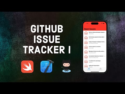 GitHub Issue Tracker using Swift(UIKit)