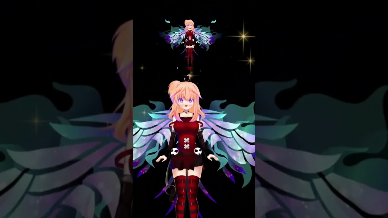 Fire Wings F Part II - [Live2D Asset Vtuber] Ready to Use