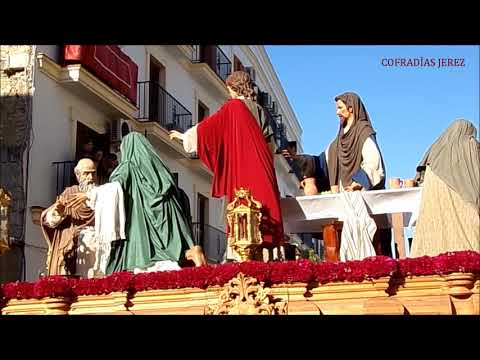 Hospitalaria Hermandad y Cofradía de Nazarenos de Nuestro Señor de la Bondad y Misericordia, en el Sagrado Lavatorio de Pies a sus Discípulos, San Juan Grande y San Juan de Dios