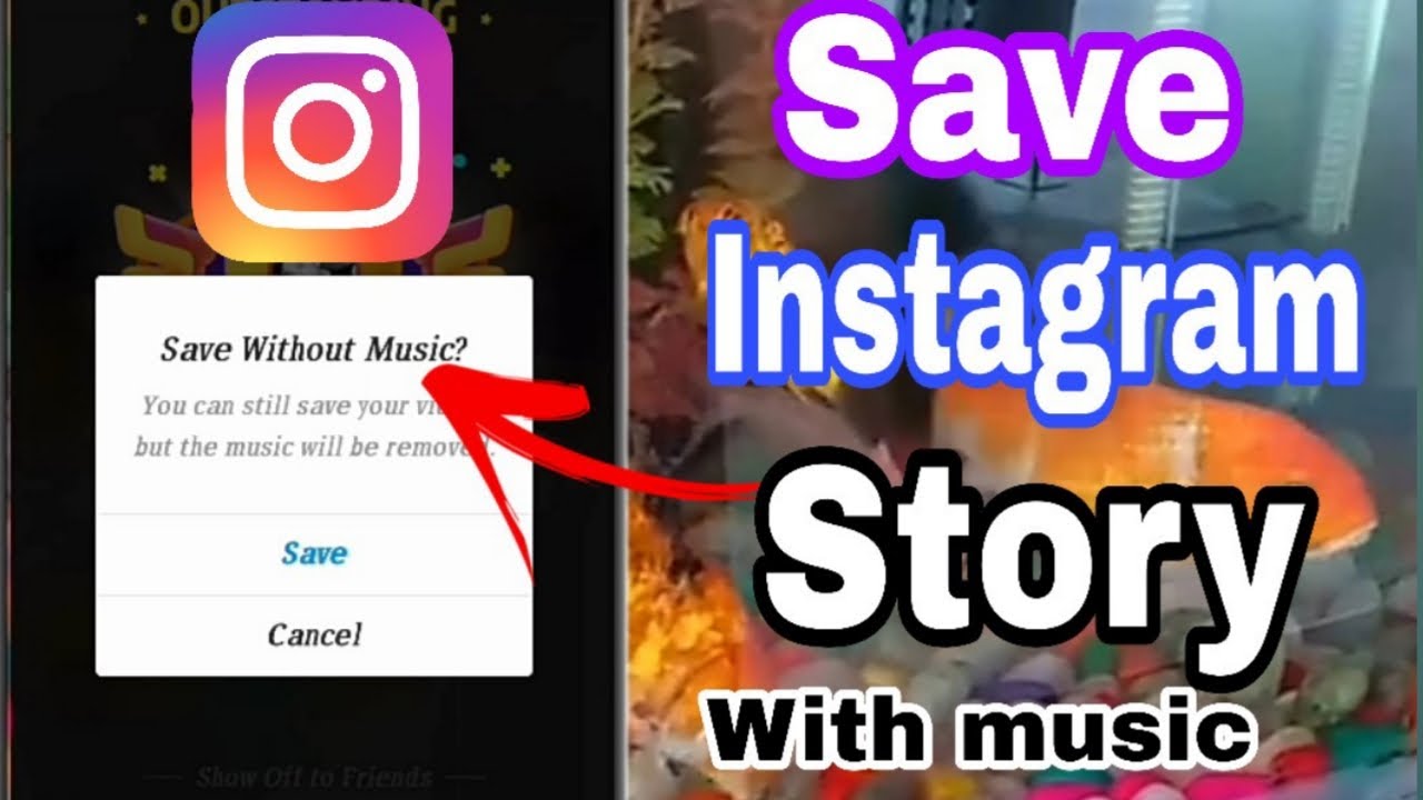 Save Your Instagram Story With Music YouTube Save Your Instagram Story With Music YouTube