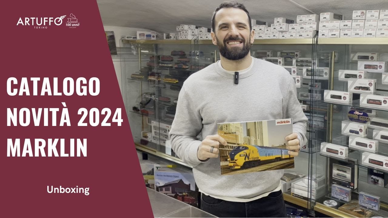 UNBOXING ARTUFFO - Sfogliamo insieme il Catalogo Novità Marklin 2024 📖