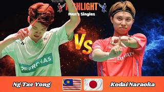 Men's Singles | Ng Tze Yong (MAS) vs Kodai Naraoka (JPN) | Badminton 2026