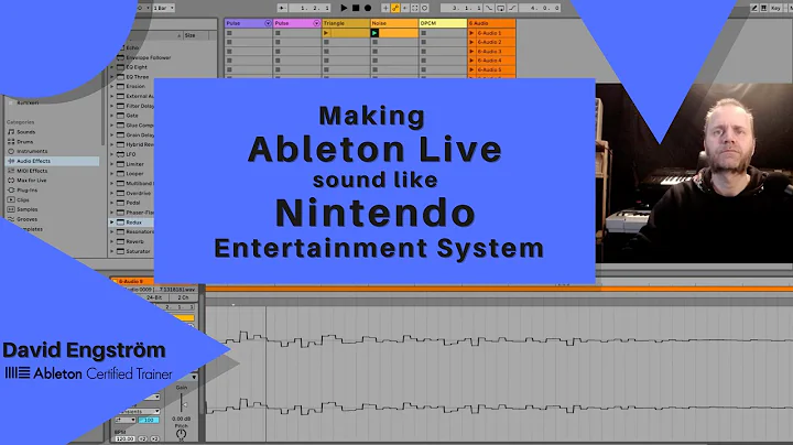 Making Nintendo Entertainment System music in Able...