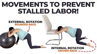 Labor Positions To Speed Up Labor (Watch This During Pregnancy To Prevent A Stalled Labor/C-Section)