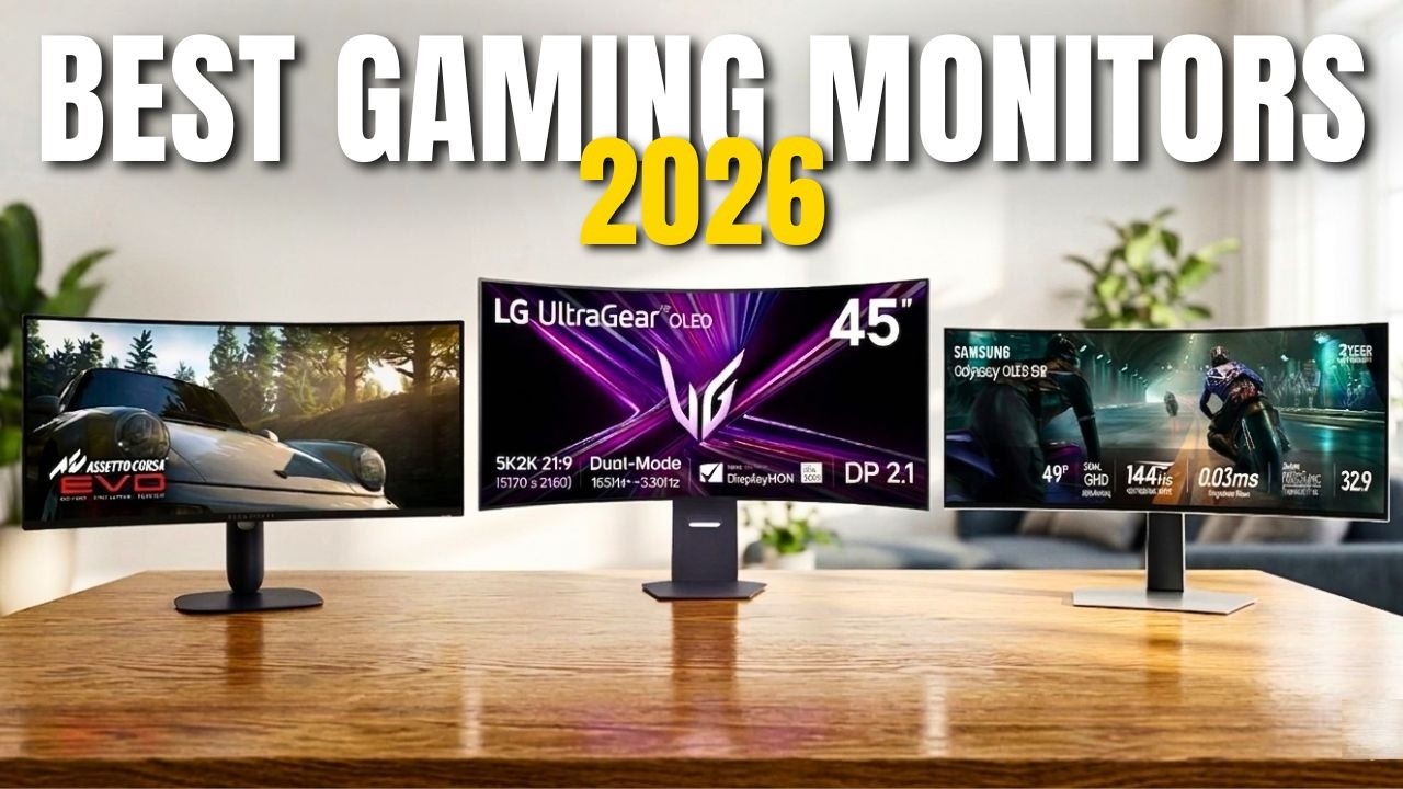 Top 5 Best Gaming Monitors of 2026 _ 4k OLED, 500Hz & Ultra-Fast picks ...