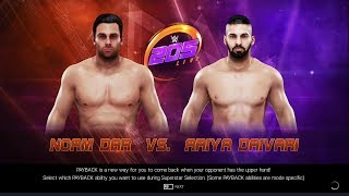 WWE2k19 Noam Dar Vs Ariya Daivari 205 Live
