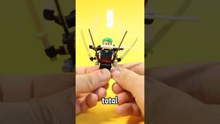 Challenge to build the LEGO minifigure holding the most swords#lego #minifigures #legomoc