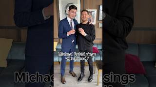Michael Bublé Sings With Himself