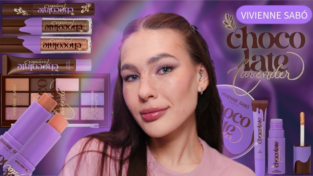 VIVIENNE SABÓ🍫Chocolate lavender|Полный обзор всей коллекции