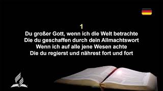 Du grosser Gott.... 3 SPRACHEN