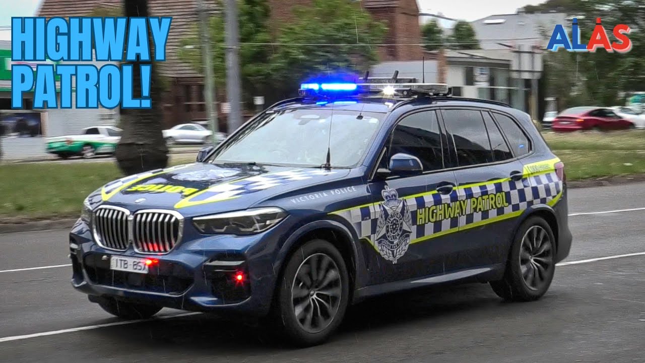 *FLYING* VICPOL // Prahran Highway Patrol BMW X5 - Responding Priority 1 | Car Crash, Malvern East