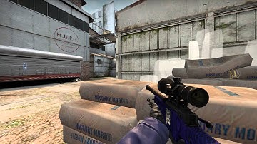 CS:GO - Wizzzard AWP Wallbang on Cache