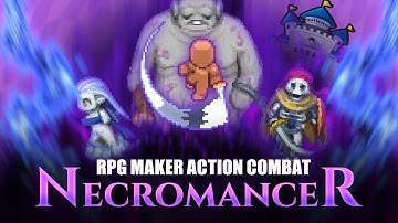 Necromancer - RPG Maker Action Combat - RPG Maker MZ plugin