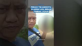PERAN 2 ANGGOTA TNI di Arena Judi Sabung Ayam Way Kanan, Sampai Berani Tembak 3 Polisi Lampung