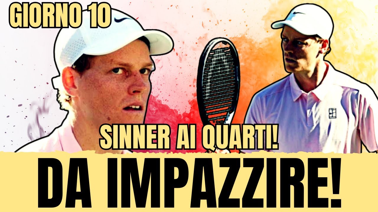 UN SINNER GLACIALE PIEGA FONSECA E IL PUBBLICO BRASILIANO! ORA AI QUARTI TOCCA A TIEN