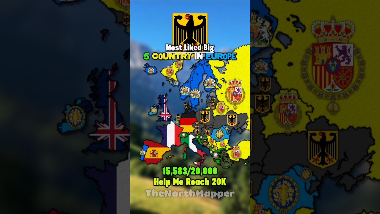 Most liked big 5 country in europe 