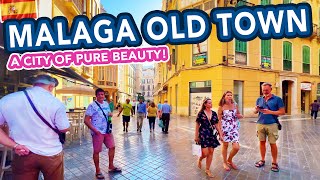 MALAGA | Tour of the beautiful Malaga Old Town, Spain