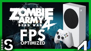 📈 FPS TEST Xbox Series S | ZOMBIE ARMY 4 DEAD WAR