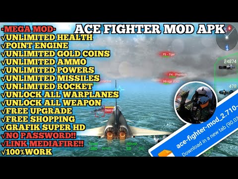 ACE FIGHTER MOD UNLIMITED MONEY - ACE FIGHTER INDONESIA 