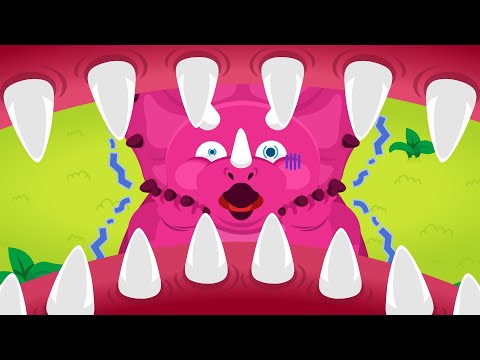 💥트리케라톱스💥 | 공룡왕 티라노사우루스를 물리쳐라! 뾰족뾰족 뿔공룡 출동 | 공룡동요 | 동물동요 | 티디키즈★지니키즈