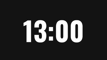 13 Minute Timer
