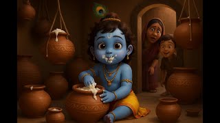 "Jaya Janardhana Krishna video song – Divine AI Art | Soothing Krishna Bhajan Visuals"