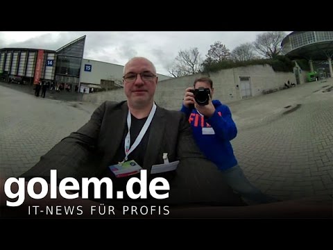 Yoho VR 360-Grad-Kamera - Hands on (Cebit 2017)