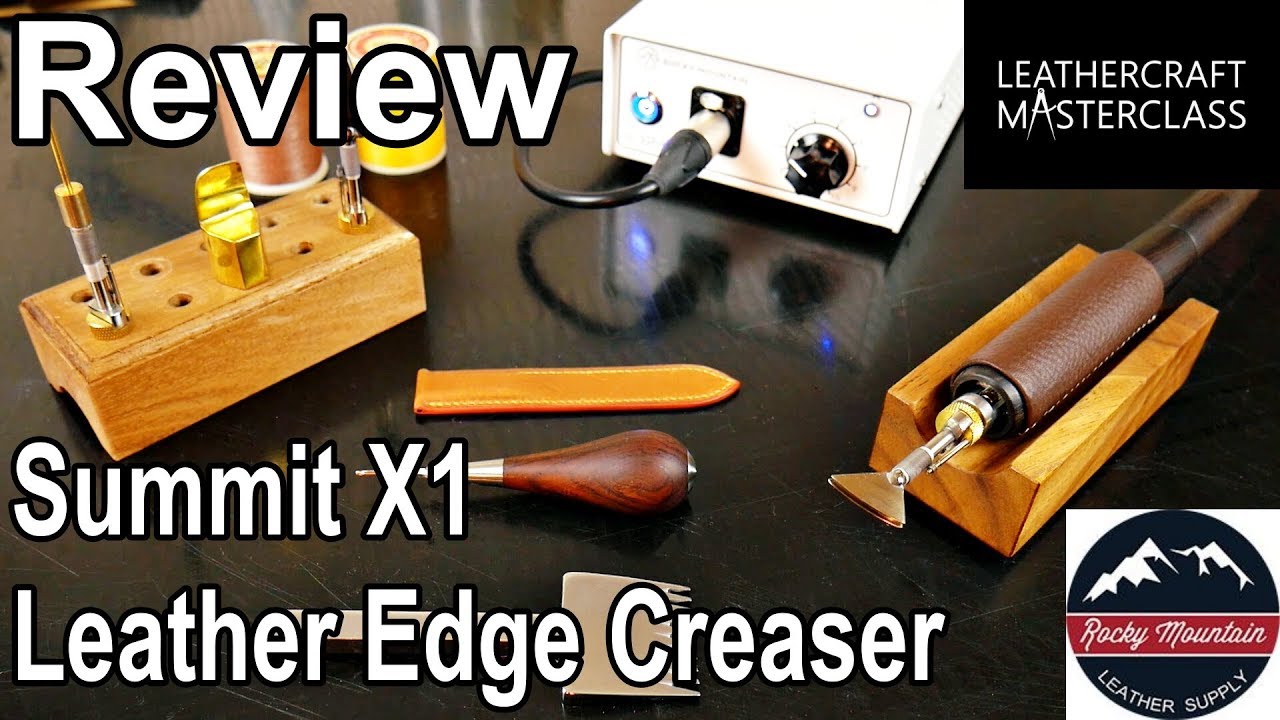REVIEW Summit X1 Leather Edge Creaser + BONUS project! 