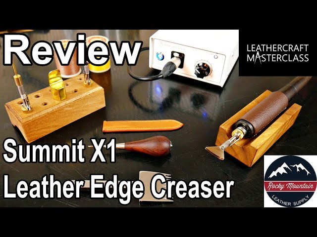 Quick Tips on Using the Leather Edge Creaser 