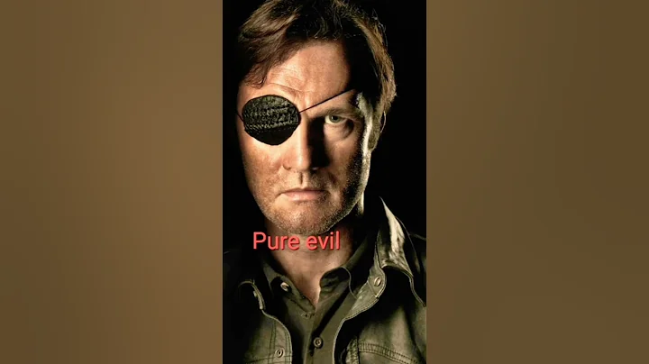 Villains who are broken or pure evil        | The walking dead