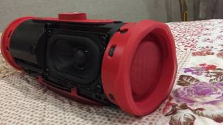 jbl charge 4 bass test without a cover