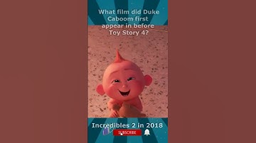 Duke Caboom in The Incredibles 2 #shorts #disney