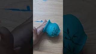 Matir tea cup painting. Cute & Easy. #art #viral #trending #matirhari #shorts #drawing