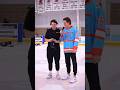 Hockey boys sing the national anthem shorts hockey