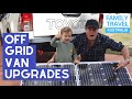 OFF GRID VAN UPGRADES | Free Camping Essentials | Caravanning Family Travel Australia EP 42