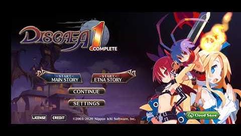 Disgaea 1 Complete Android Intro