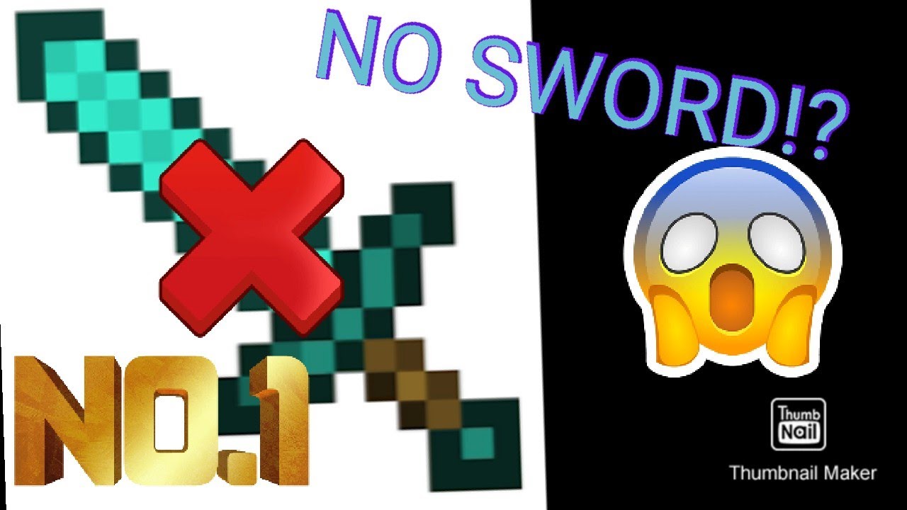 Bedwars, But I Have NO SWORD! - Bedwars Challenge