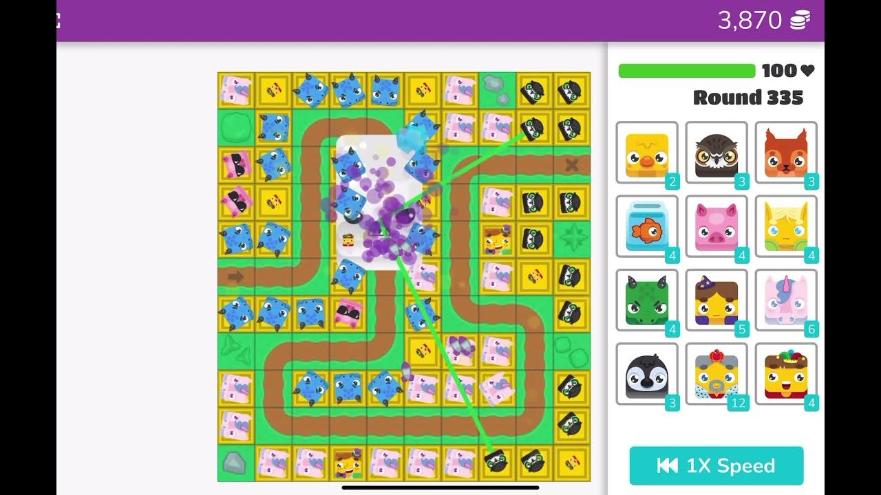 Blooket tower defense strategy round 300+ YouTube