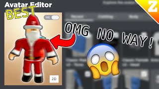So I Made The COOLEST Roblox Christmas Avatar....