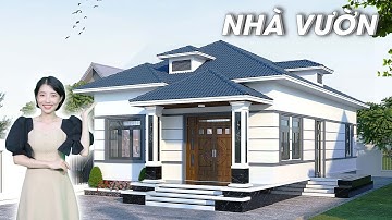 Mẫu nhà vườn 4 phòng ngủ siêu thoải mái do Maxhome thiết kế và thi công trọn gói | MH01330
