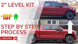 2022 Ford Lightning - Leveling Kit (from Rough Country)  Detailed Install and step by step procedure