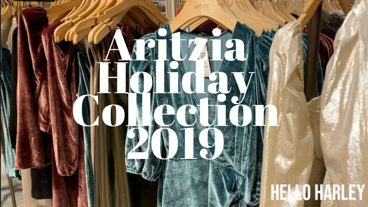 aritzia holiday dresses