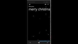 Falling Snow Animation in Windows Phone 8 screenshot 2