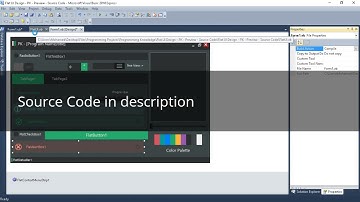 [VB NET]Flat UI Design - Preview + Source Code