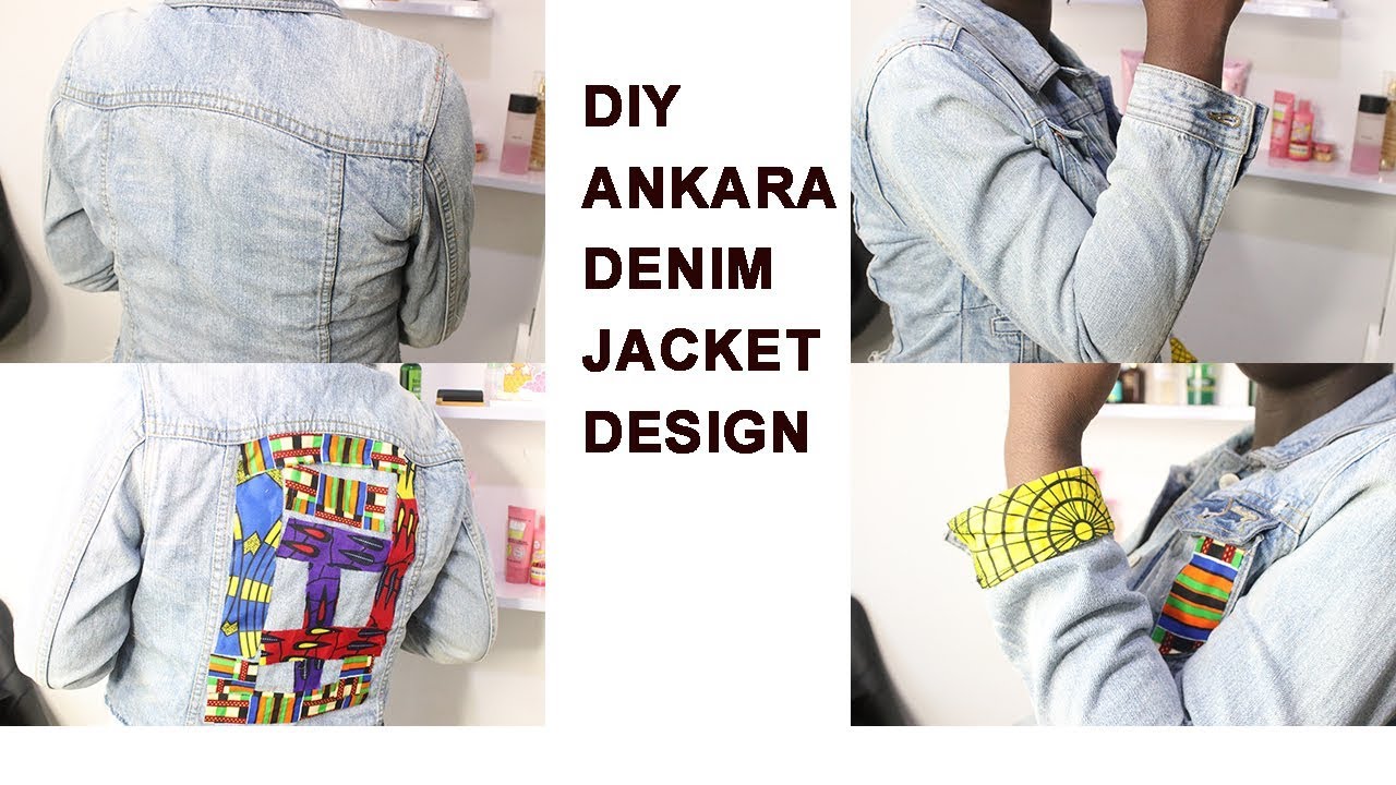 Tjanecraft Jean+Ankara Kimono Jacket