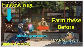 How to farm Bicolor gemstones for Dawntrail