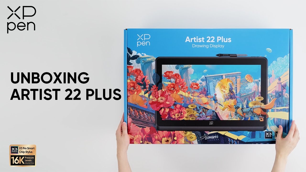 Unboxing Artist 22 Plus - YouTube