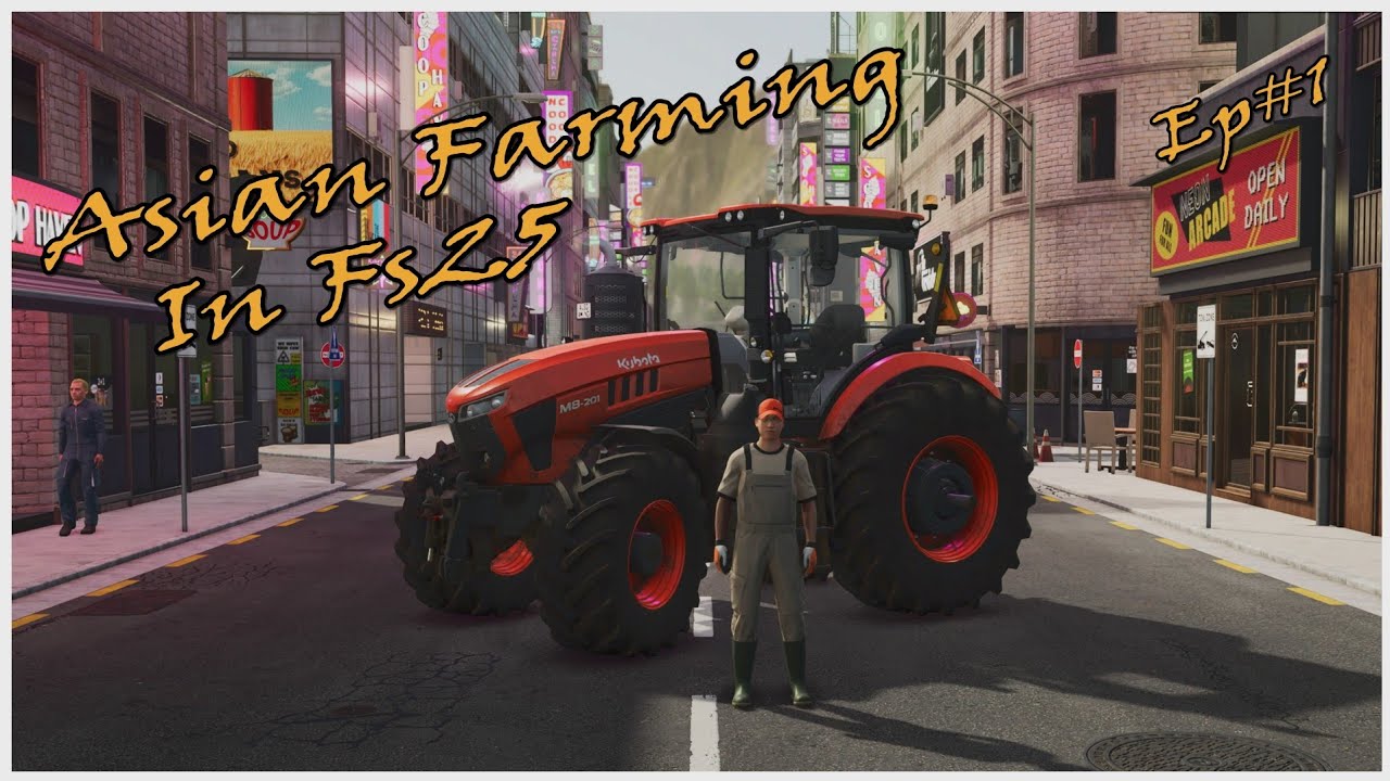 Asian Farming On The Settlers Map - FS25 - YouTube